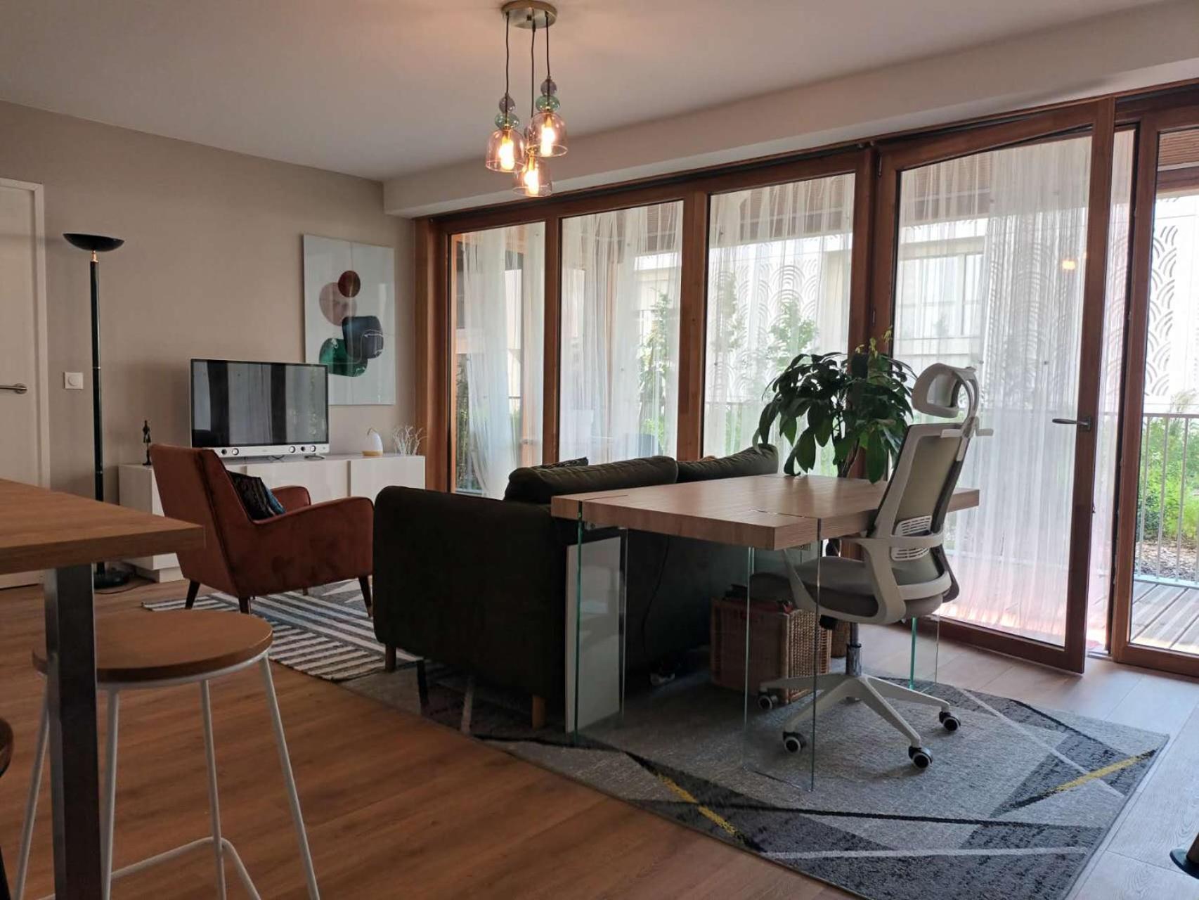 Saint Jean Gare Bel T3 Appartement Free Parking Bordeaux Esterno foto